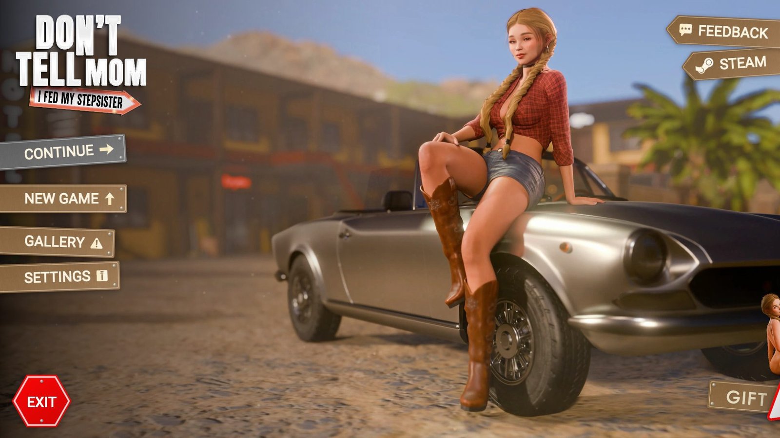 Don’t Tell Mom: I Fed My Stepsister v1.0 + Crack – Adult VN Motel Drama, Flirty Stepsister Romance, Management Choices, Spicy Tension, Lifetime Offline!